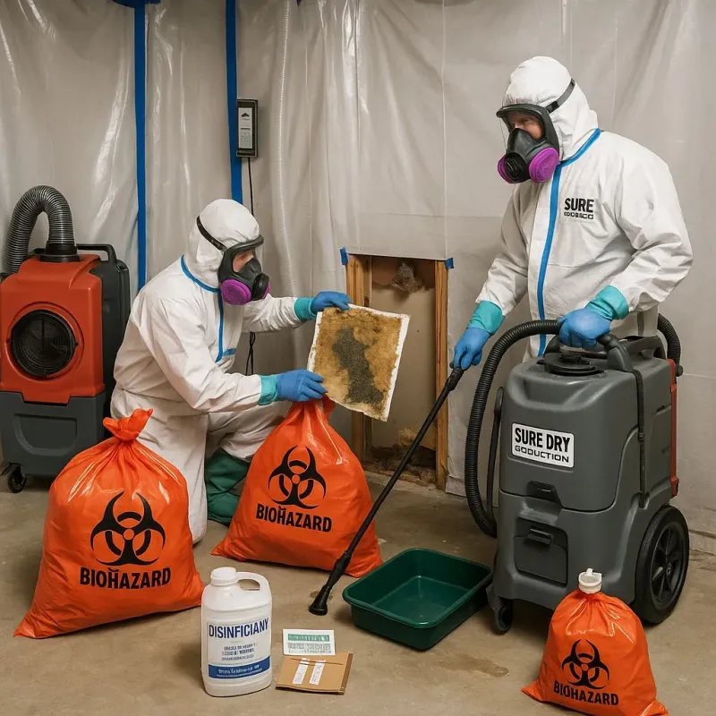 Contaminated Water Handling Protocols process in Kilmarnock, VA