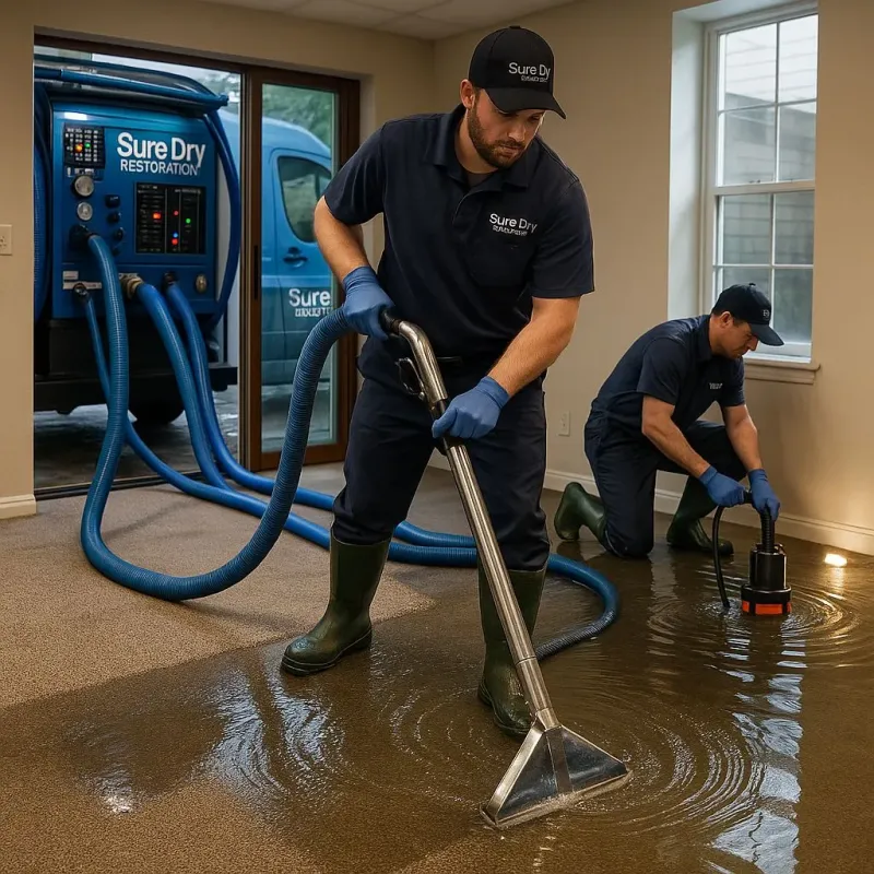Water Extraction and Removal process in Kilmarnock, VA